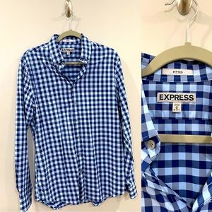 Express plaid dress shirt